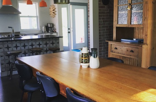 Lunenburg County House | Modernized waterfront heritage homestead with entertainment barn