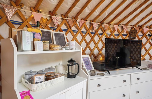 Attleborough RV Rental | MOET Luxury Heated Yurt with Private Hot Tub