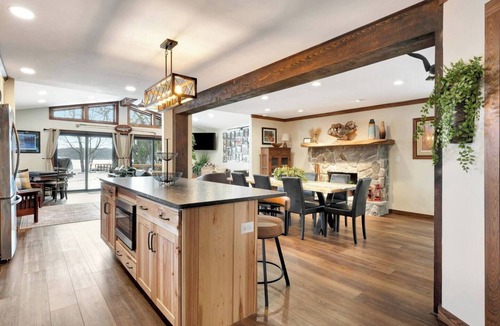 Gouldsboro House | Mohawk Chalet Lakefront Escape w/Games & Dock