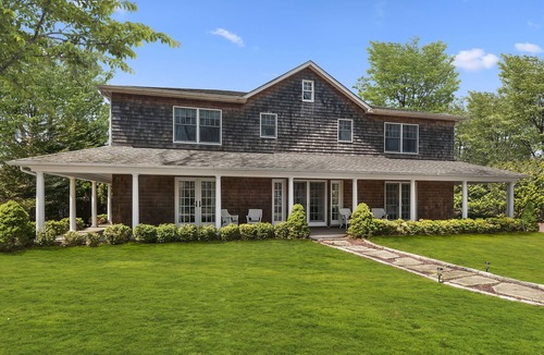 Sag Harbor House | Moments from private beach