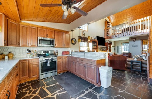 Monroe House | Monroe Retreat with Mountain Views & Fire Pit!