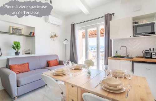 Gardanne Apartment | Mont Ventoux - Terrasse - Vue dégagée - Linge de qualité - Fibre - Confort