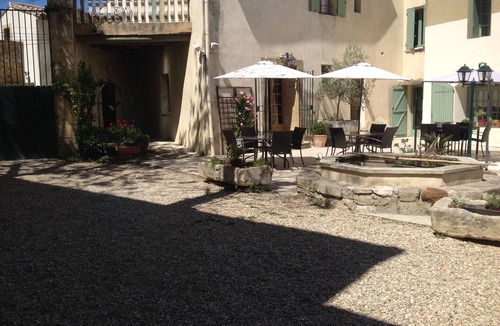 Montaren-et-Saint-Mediers Apartment | Montaren Et Saint Mediers: LODGING the OLIVE-TREES apartment in Farmhouse of the XVIIIème century with independent entry, made safe heated swimming pool and Spa