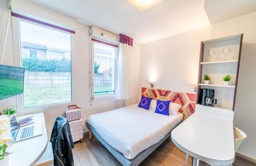 Viviani - Bonnevay Apartment | Montempô Appart'hôtel Lyon Viviani