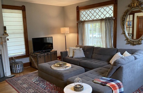 Skaneateles Historic District House | Monthly Vacation Rental —Village Victorian Charming 4 Bed Home