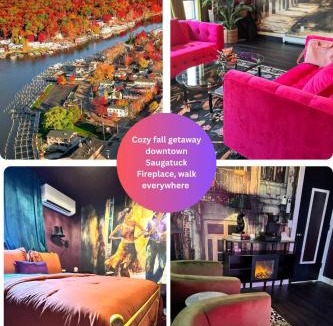 Saugatuck Apartment | Moody Upscale Downtown Saugatuck Getaway