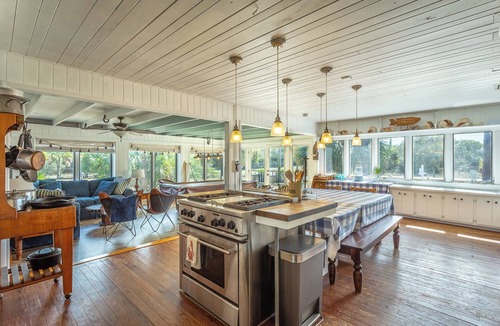Alligator Point House | Moon in My Pocket – Iconic Bayfront Retreat w/Private Dock & Beach Access!