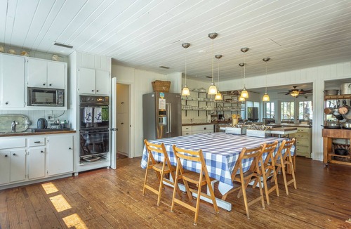 Alligator Point House | Moon in My Pocket – Iconic Bayfront Retreat w/Private Dock & Beach Access!