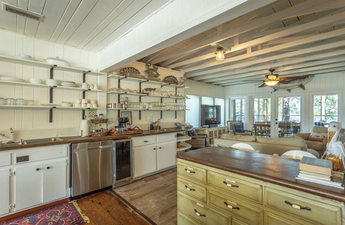 Alligator Point House | Moon in My Pocket – Iconic Bayfront Retreat w/Private Dock & Beach Access!
