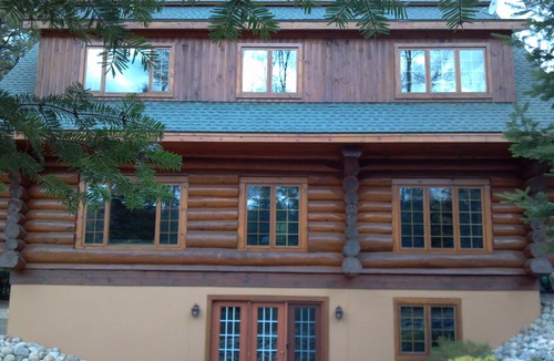 Town of Webb House | Moon Over Moose Luxury Log Home