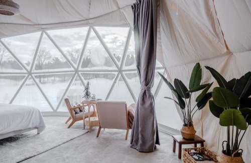 Marmora Other | 'MoonBeam' Boho-Luxe Glamping Dome at Marmora Retreat