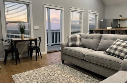 Port Bolivar Villa | Moonlight Beach Getaway; Walk to Ocean, Relax with River Views