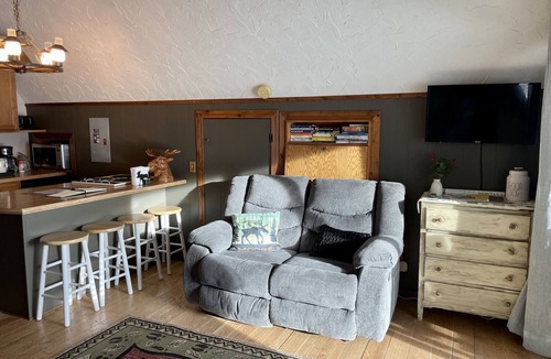 Fishtail Cabin | Moose Cabin - Mountain Views, Hear Rushing River, Private, Pet Friendly