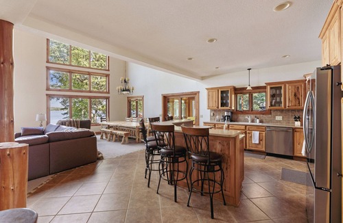 Pequot Lakes Cabin | Moose Lodge/Firepit/Swim/Pontoon/Kayaks