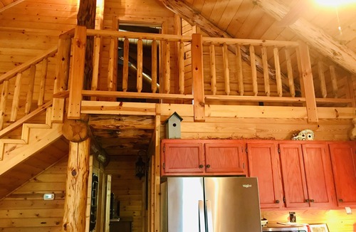 Rising Fawn Cabin | Moose Tracks Lodge on Johnson Lake- Gated Community-Cabin has Hottub