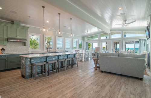 North Litchfield Beach House | Morning Tide Ocean Front with large deck on North Litchfield Beach