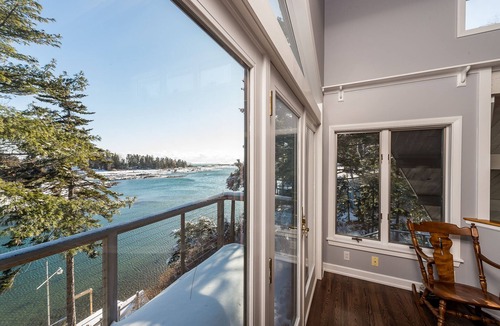 Sebascodegan Island House | Morningside. Waterfront home with seasonal dock and float, Pet friendly!