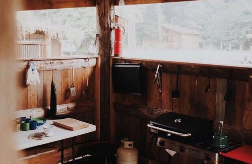 Forks RV Rental | Mossquatch Resort Tent 5- Upgrade your camping experience!