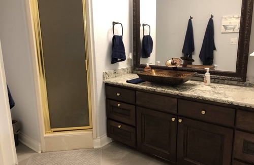 Rosenberg House | Mother in law suite on our pecan orchard