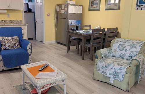 Wilmington Beach Condo | Mother's Day AVAIL ~ SeaMist Seas ~ Duplex - Pool, Steps to Oceanfront Tiki Bar