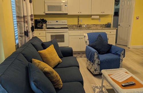 Wilmington Beach Condo | Mother's Day AVAIL ~ SeaMist Seas ~ Duplex - Pool, Steps to Oceanfront Tiki Bar