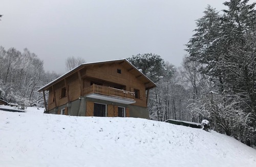 Aste Ski Chalet | Mountain chalet with garden and magnificent view