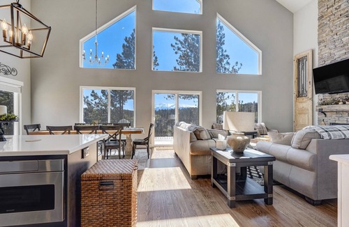Spring Valley House | Mountain Dream, New Modern Home with Hot Tub and Spectacular Views