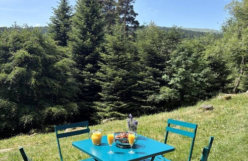 Chalmazel-Jeansagniere Apartment | Mountain triplex with sauna and balcony in Chalmazel