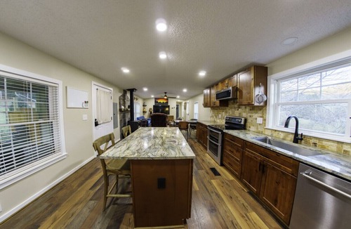 Balsam Grove House | Mountain Getaway w/Hot Tub & Wood Stove