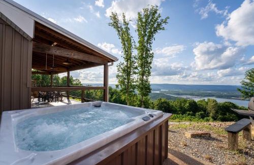 Bryant House | Mountain High Cabin with hot tub fire pit & indoor pool