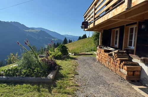Lenk House | Mountain hut "Waldweid" with mountain view