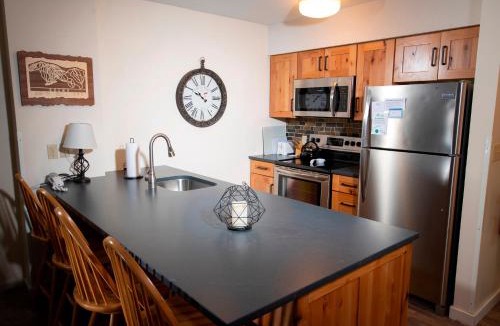 Ludlow Apartment | Mountain Lodge at Okemo-1Br Fireplace & Updated Kitchen condo