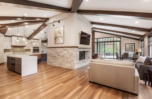 Sundance Cabin | Mountain Lodge Overlooking Waterfall - Hot Tub, 5 bedroom, Unbelievable Views!