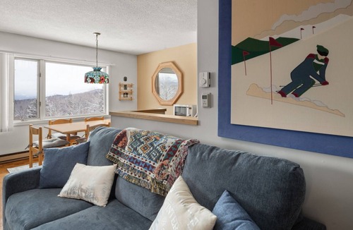 Waitsfield Condo | Mountain Magic: The Cozy Oasis