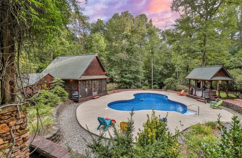 Epworth Cabin | Mountain Pooladise | Blue Ridge, Ga