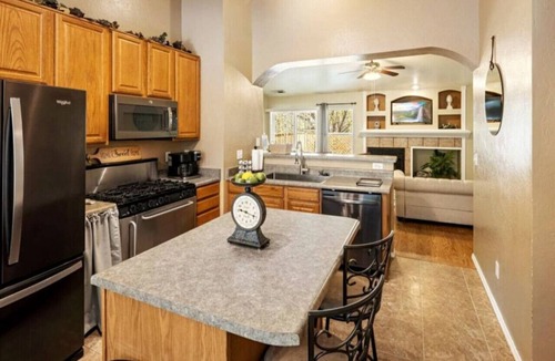 Ponderosa Trails House | Mountain Retreat w/Foosball/Game Table! Fireplace~Large Deck~Near Park~Dogs OK!