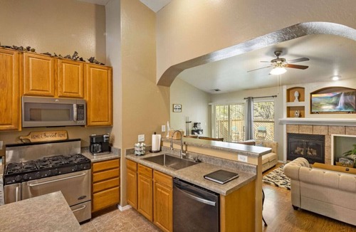 Ponderosa Trails House | Mountain Retreat w/Foosball/Game Table! Fireplace~Large Deck~Near Park~Dogs OK!