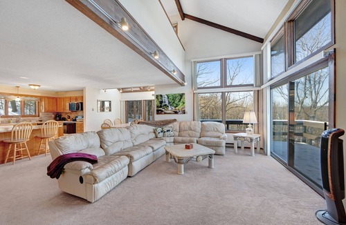 Tannersville House | Mountain retreat with access to pool, sauna, hot tub, tennis, & fitness center