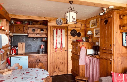 Arc-1600 Apartment | Mountain-style studio for 3, Arc 1600, Mont Blanc view