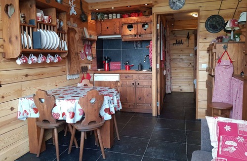 Arc-1600 Apartment | Mountain-style studio for 3, Arc 1600, Mont Blanc view