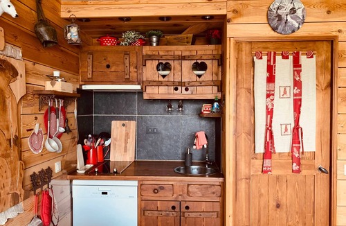 Arc-1600 Apartment | Mountain-style studio for 3, Arc 1600, Mont Blanc view