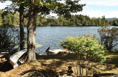 Andes Cottage | Mountain top private lake cottage includes canoe & rowboat, fireplace & firepit