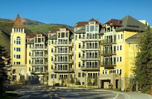 Gore Creek Place Condo | Mountain View Condo + Balcony | Pool, Spa