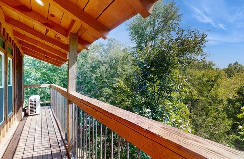 Jackson House | Mountain view home with hot tub