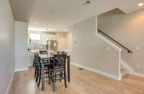 West Colfax Apartment | Mountain-view Rooftop Deck: Denver Townhome