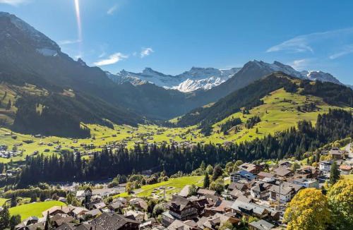 Adelboden Apartment | Mountain View Studio Adelboden Next to Gondola & Spa
