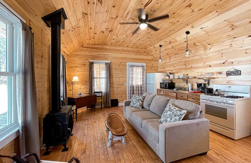Meacham Cabin | Mrs. Otis's Cabin with Woodland View