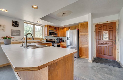 Republic House | Mtn-View Getaway w/Spacious Deck in Republic!