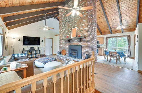 Windham House | Mtn-View Home w/Deck on 4 Acres in Windham