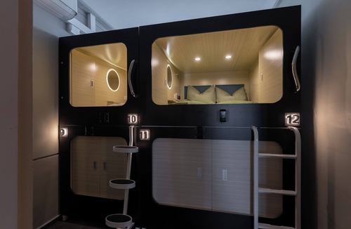 Sankt Alban Hotel | Mue Cubes - Capsule Hotel